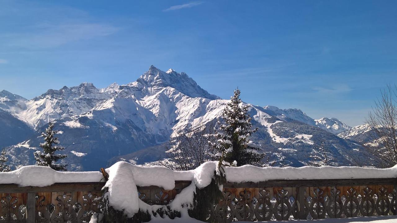 Domaine De La Croix De Javernaz ヴィラール・シュル・オロン エクステリア 写真